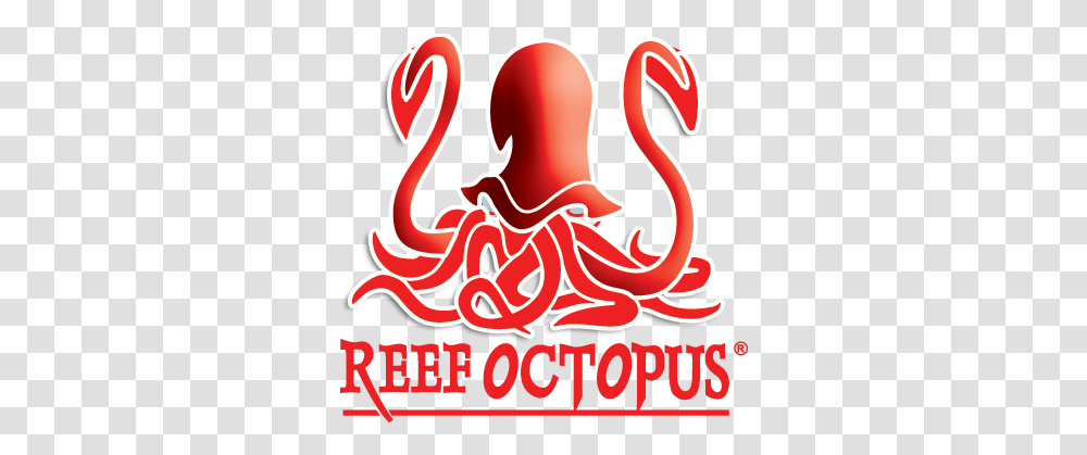 Logo Reef Octopus Logo, Animal, Flamingo, Bird, Text Transparent Png