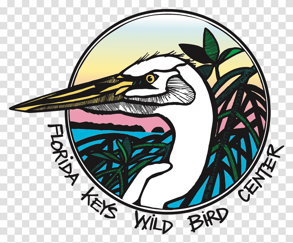 Logo Regular Florida Keys Wild Bird Center, Animal, Emblem, Vulture Transparent Png