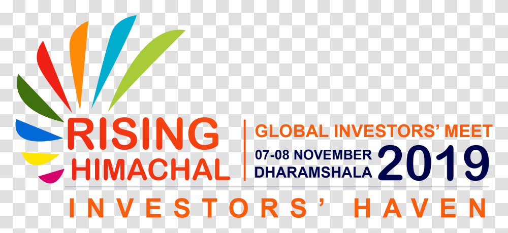 Logo Rising Himachal Global Investors Meet, Label, Number Transparent Png