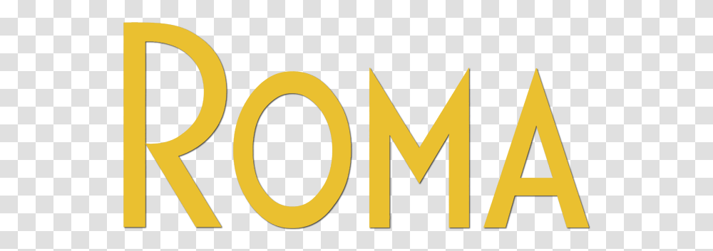 Logo Roma Roma Pelicula Logo, Word, Text, Alphabet, Symbol Transparent Png