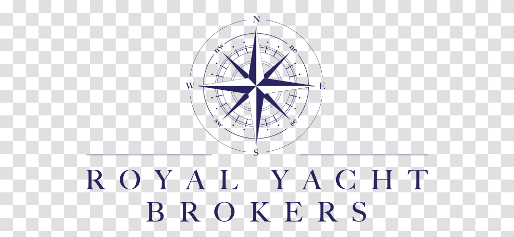 Logo Royal Yacht Broker Logo, Compass, Clock Tower, Architecture, Building Transparent Png
