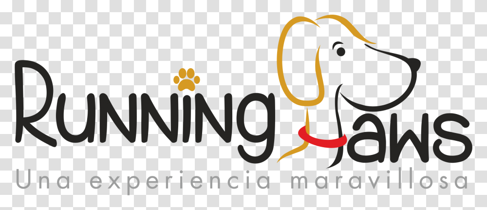 Logo Running Paws En Curvas Clipart Download Running Paws, Label, Number Transparent Png