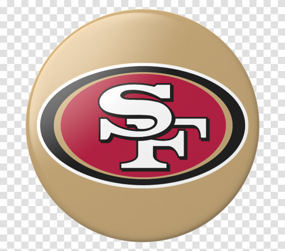 Logo San Francisco 49ers, Trademark, Badge, Volleyball Transparent Png