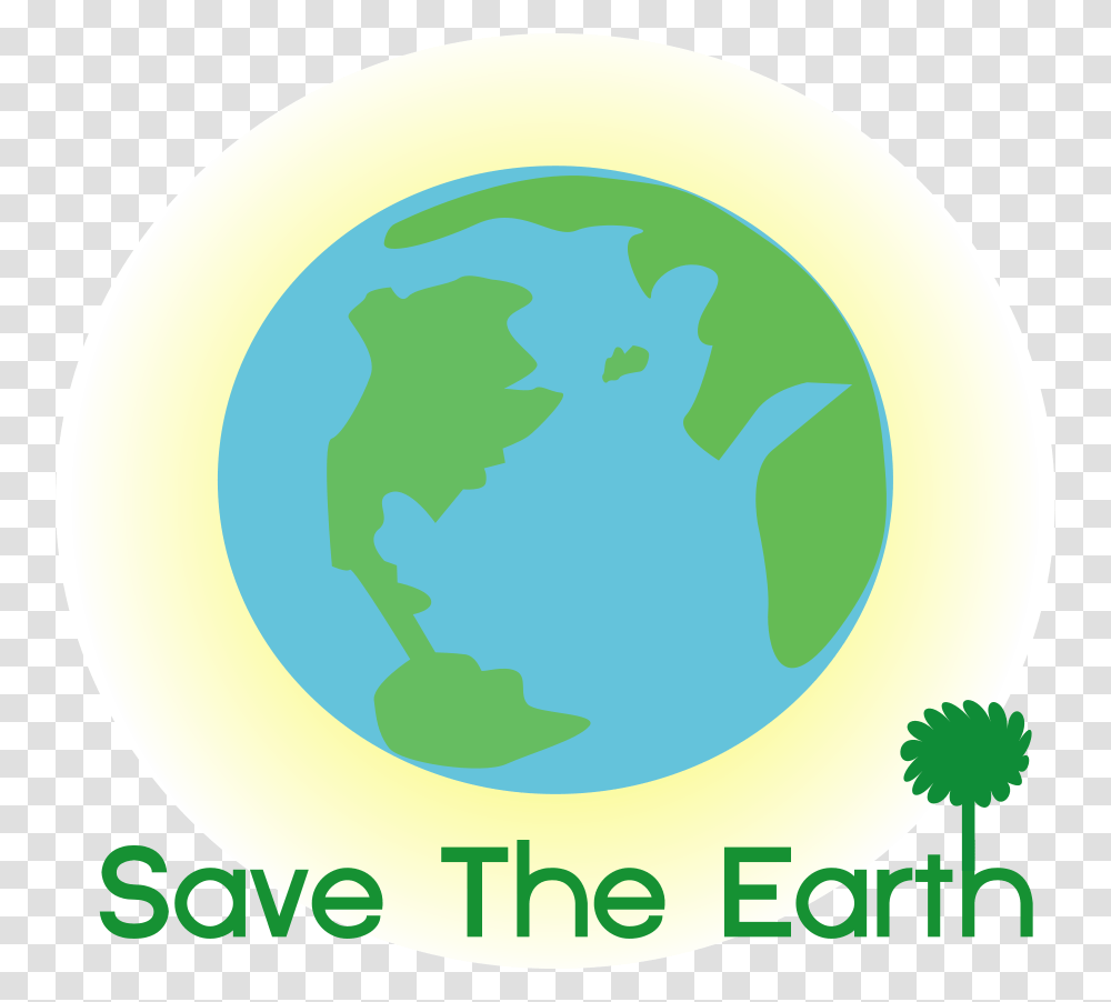 Logo Save Earth Clip Arts For Web, Outer Space, Astronomy, Universe, Planet Transparent Png