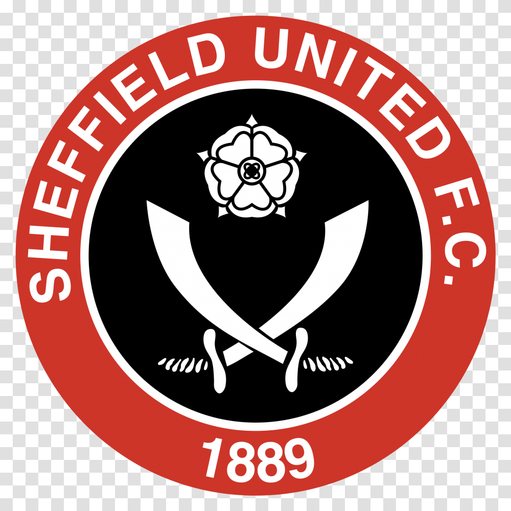 Logo Sheffield United, Trademark, Emblem, Badge Transparent Png