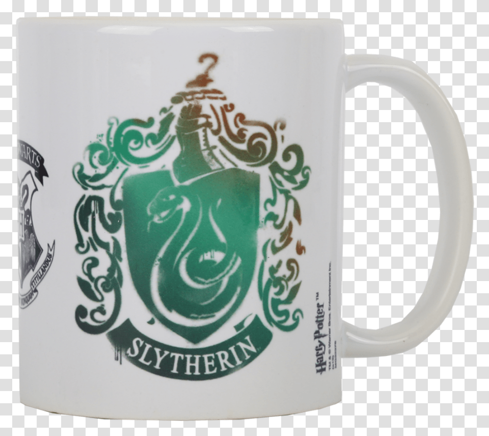 Logo Slytherin Harry Potter, Coffee Cup, Jug, Stein Transparent Png
