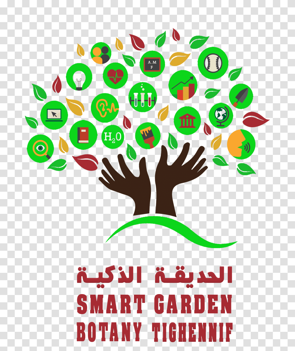 Logo Smart Garden, Poster, Advertisement, Flyer Transparent Png