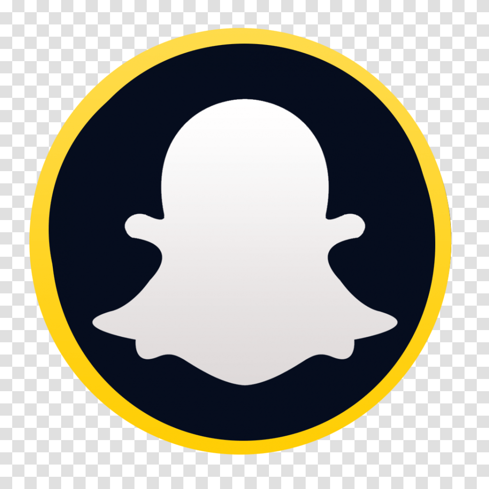 Logo Snapchat Clipart Library Snapchat Logo, Label, Text, Painting, Symbol Transparent Png