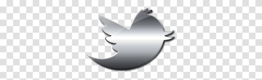 Logo Social Media Computer Icons Silver Image Twitter Bird Silver Twitter Logo, Symbol, Trademark, Animal, Shark Transparent Png
