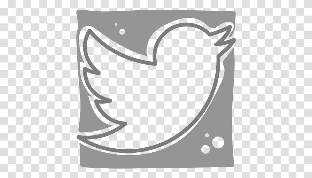 Logo Social Networks Twitter Icon Twitter Logo Line Drawing, Stencil, Antelope, Wildlife, Mammal Transparent Png