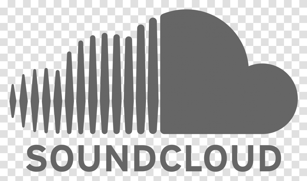 Logo Soundcloud Picture White Soundcloud Logo, Text, Fence, Word Transparent Png
