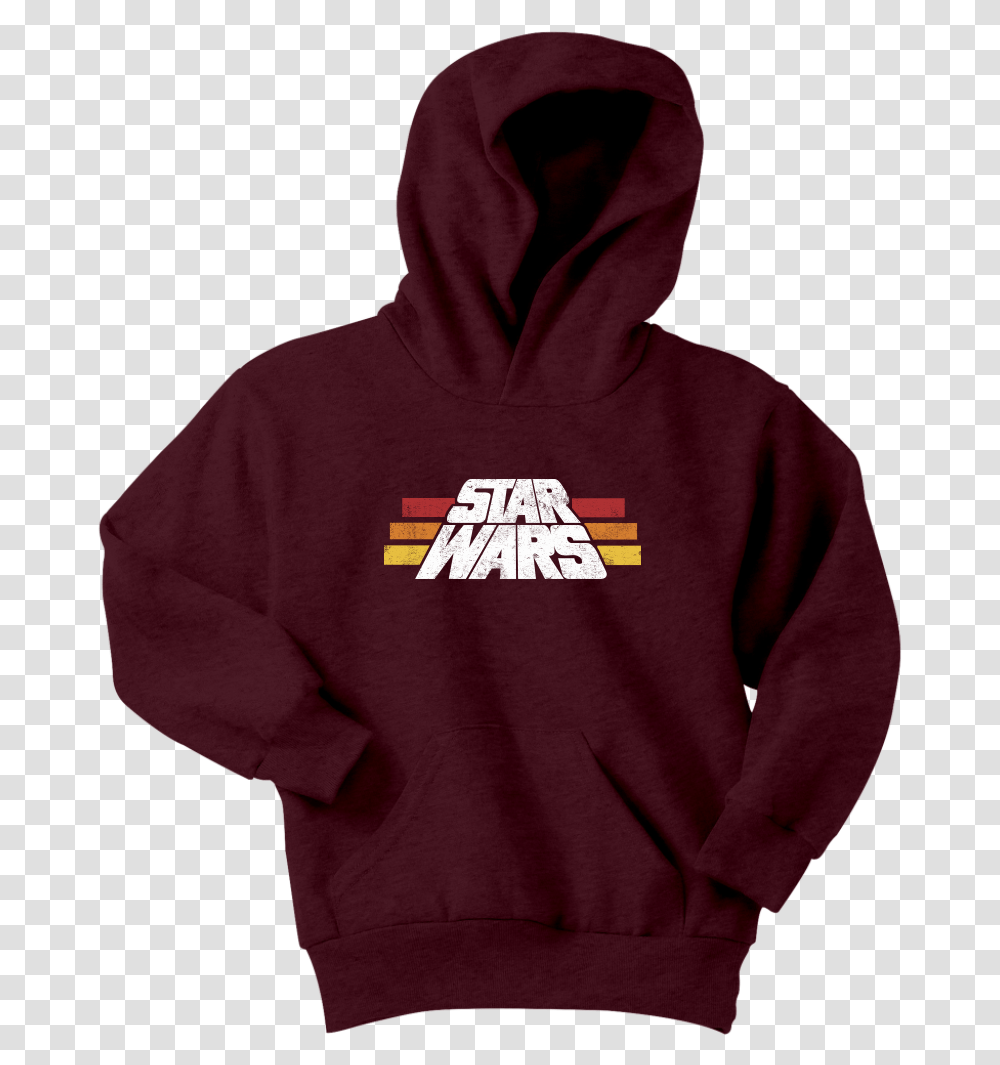 Logo Star Wars Youth Hoodie Tina Store Olly Moss Star Wars, Clothing, Apparel, Sweatshirt, Sweater Transparent Png