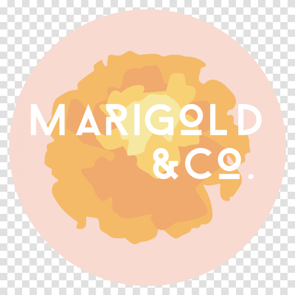 Logo Sticker - Marigold & Co Circle, Word, Food, Text, Symbol Transparent Png