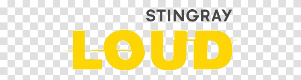 Logo Stingray Loud Tv Schedule, Text, Label, Symbol, Alphabet Transparent Png
