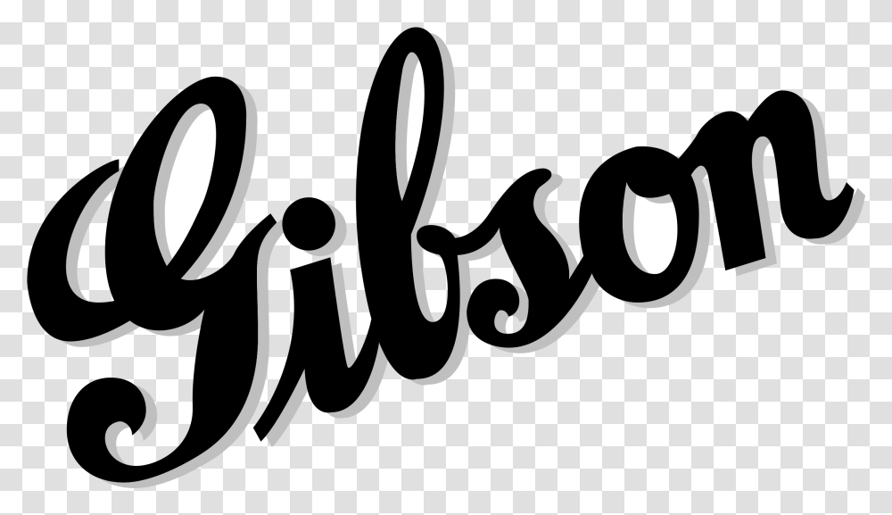 Logo Svg Vector Gibson Logo Vector, Text, Calligraphy, Handwriting, Gun Transparent Png