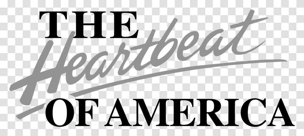 Logo Svg Vector Heartbeat Of America Vector, Text, Alphabet, Handwriting, Calligraphy Transparent Png