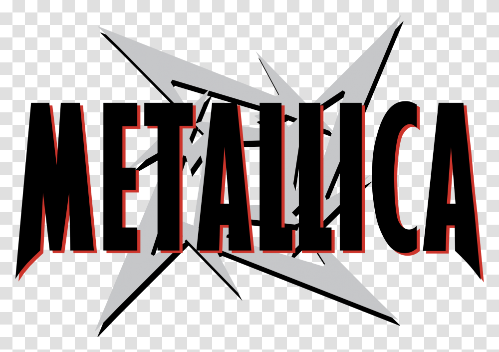 Logo Svg Vector Metallica Ninja Star, Text, Label, Word, Alphabet Transparent Png