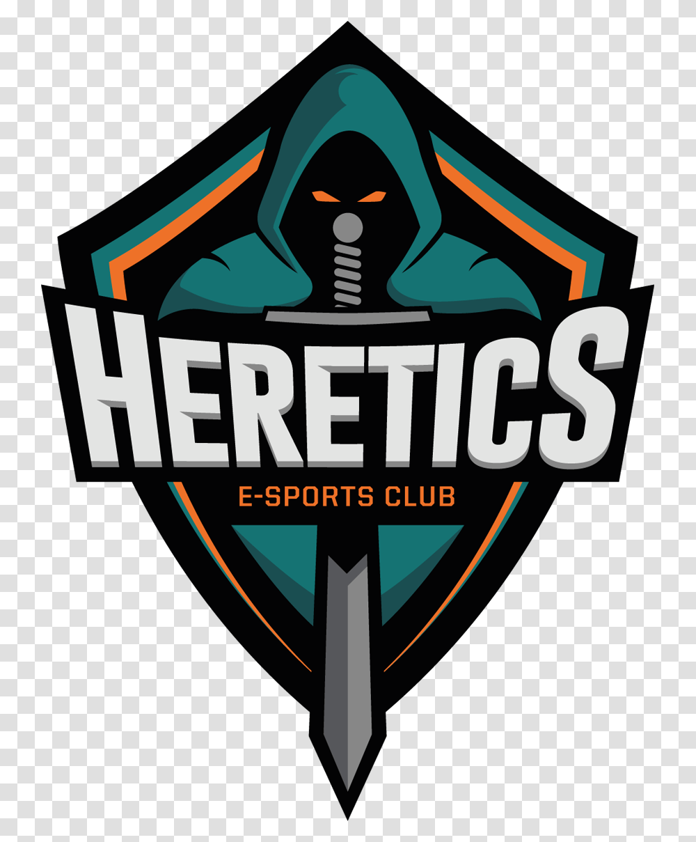 Logo Team Heretics, Label, Word Transparent Png