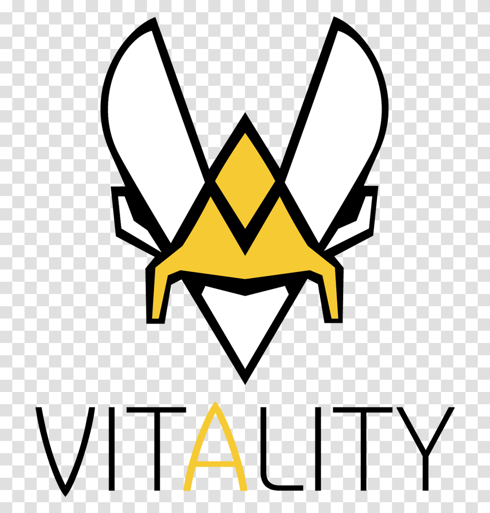 Logo Team Vitality, Trademark, Stencil, Arrow Transparent Png