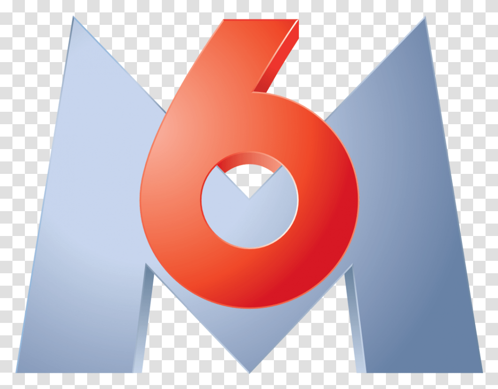 Logo Television Logonoid Logo M6, Number, Symbol, Text, Alphabet Transparent Png
