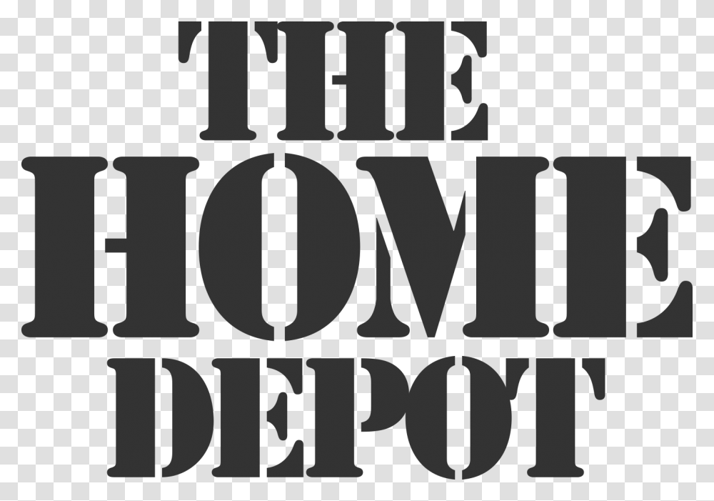 Logo The Home Depot, Alphabet, Word, Number Transparent Png