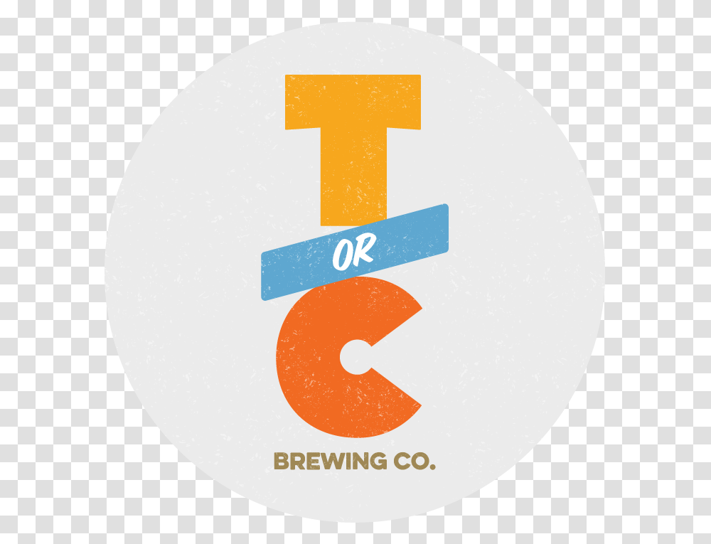 Logo Torc Circle Grey Truth Or Consequences Brewing Co, Number, Trademark Transparent Png