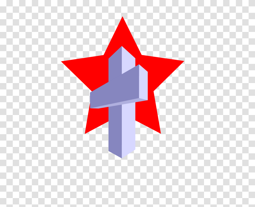 Logo Triangle Point Star, Star Symbol, Cross Transparent Png