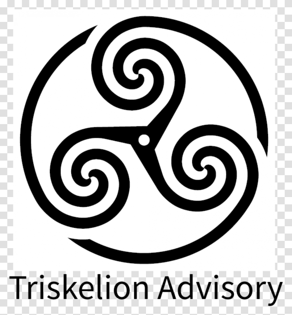 Logo Triskelion Celtic Knot, Spiral, Lawn Mower Transparent Png