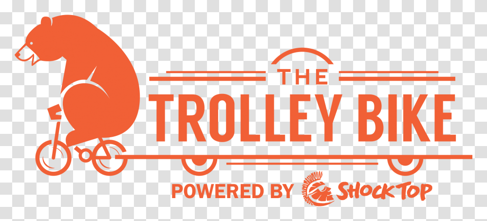 Logo Trolley Bike Logo, Label, Advertisement, Poster Transparent Png