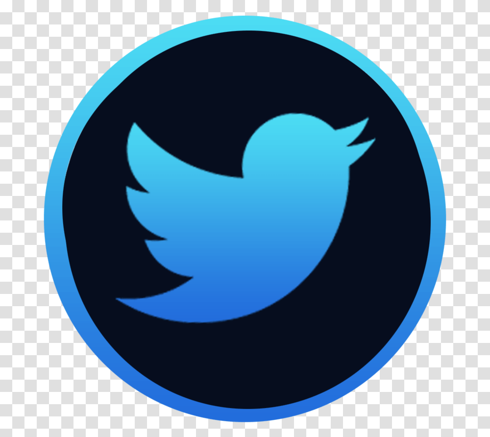 Logo Twitter Iosversion By Akiruuu Social Media Apps Logo, Painting Transparent Png