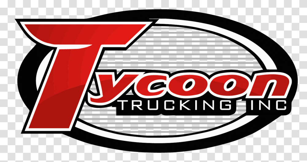 Logo Tycoon Trucking, Label, Beverage Transparent Png