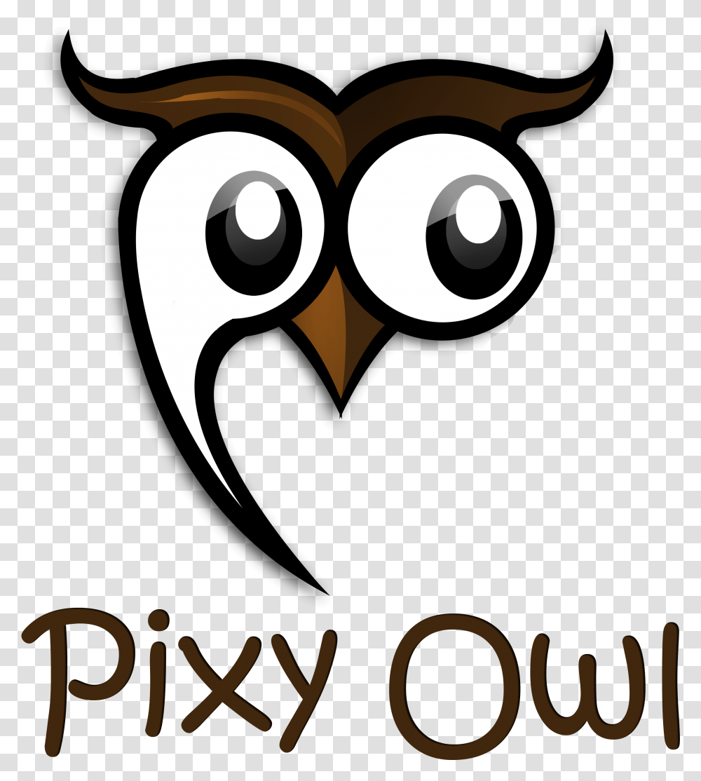 Logo - Pixy Owl Randychrizcom, Poster, Advertisement, Beak, Bird Transparent Png