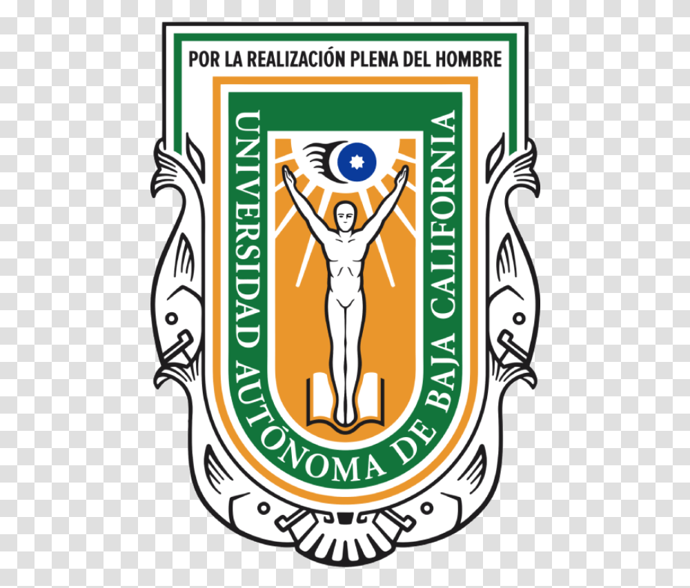 Logo Uabc Autonomous University Of Baja California Logo, Label, Poster, Person Transparent Png