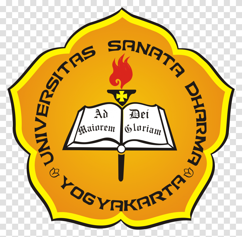 Logo Universitas Sanata Dharma Yogyakarta, Label, Trademark Transparent Png