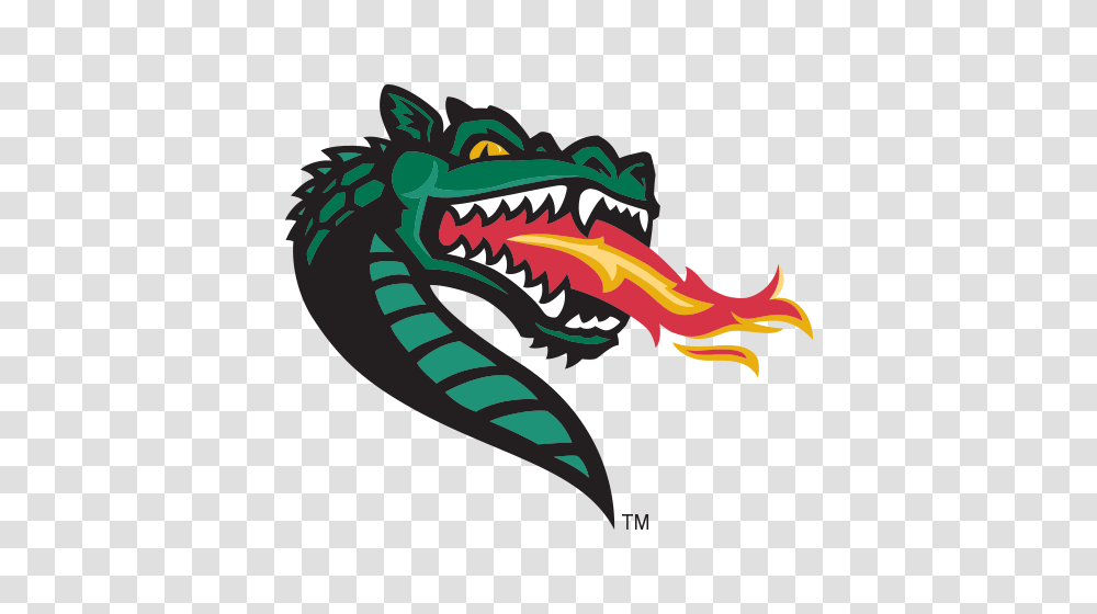 Logo University Of Alabama Birmingham Blazers Dragon Head, Animal Transparent Png