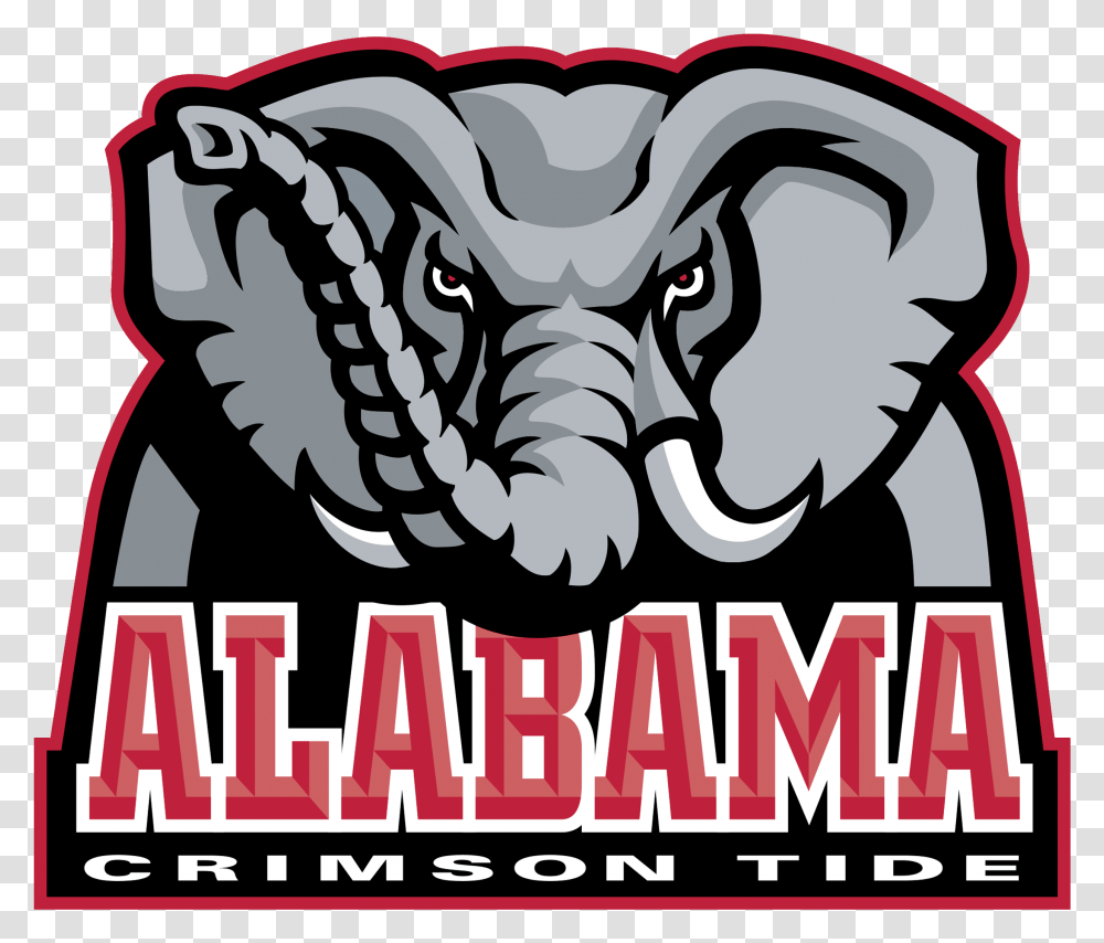 Logo University Of Alabama, Label, Animal Transparent Png
