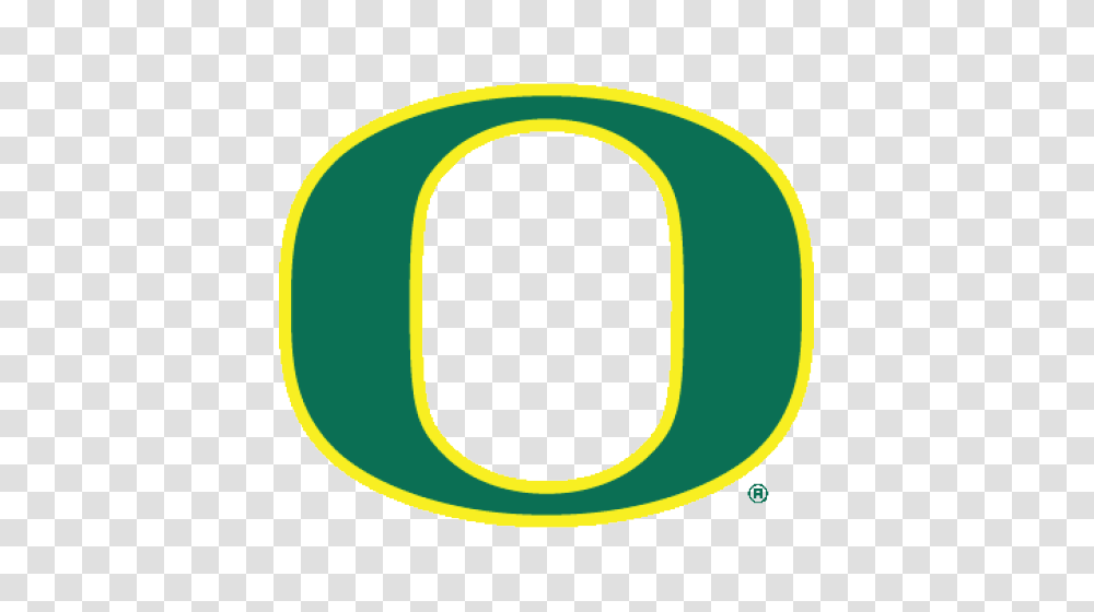 Logo University Of Oregon Ducks Green O Yellow Outline, Number, Alphabet Transparent Png