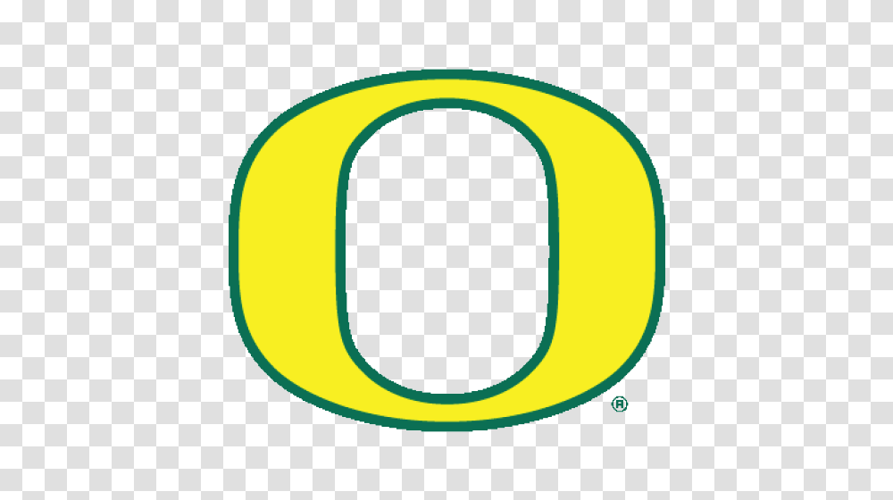 Logo University Of Oregon Ducks Yellow O Green Outline, Number, Alphabet Transparent Png