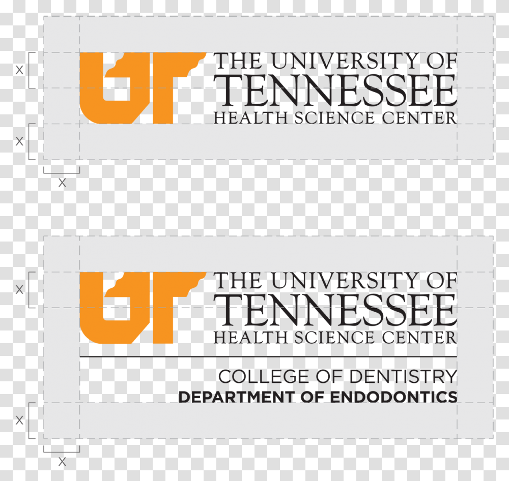 Logo Usage Logos Uthsc Branding Guidelines University Of Tennessee Knoxville, Label, Text, Word, Number Transparent Png