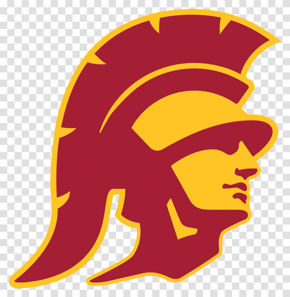 Logo Usc Trojans Football Usc Trojans University Of Southern California Logo, Label, Text, Clothing, Apparel Transparent Png
