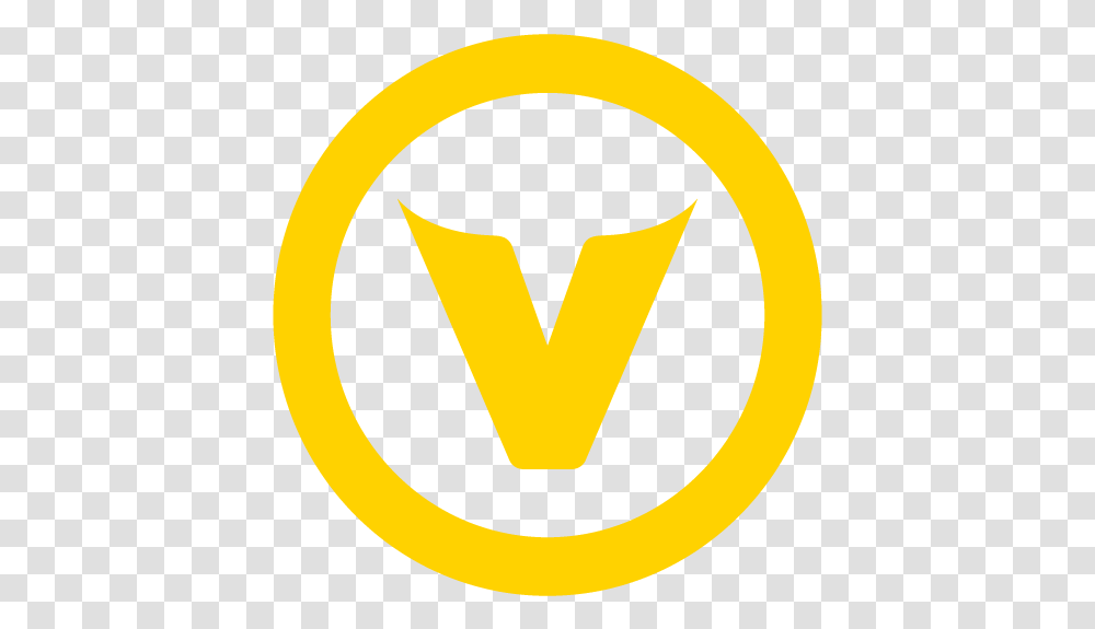 Logo V Jaune V Tl Logo, Symbol, Trademark, Sign, Badge Transparent Png