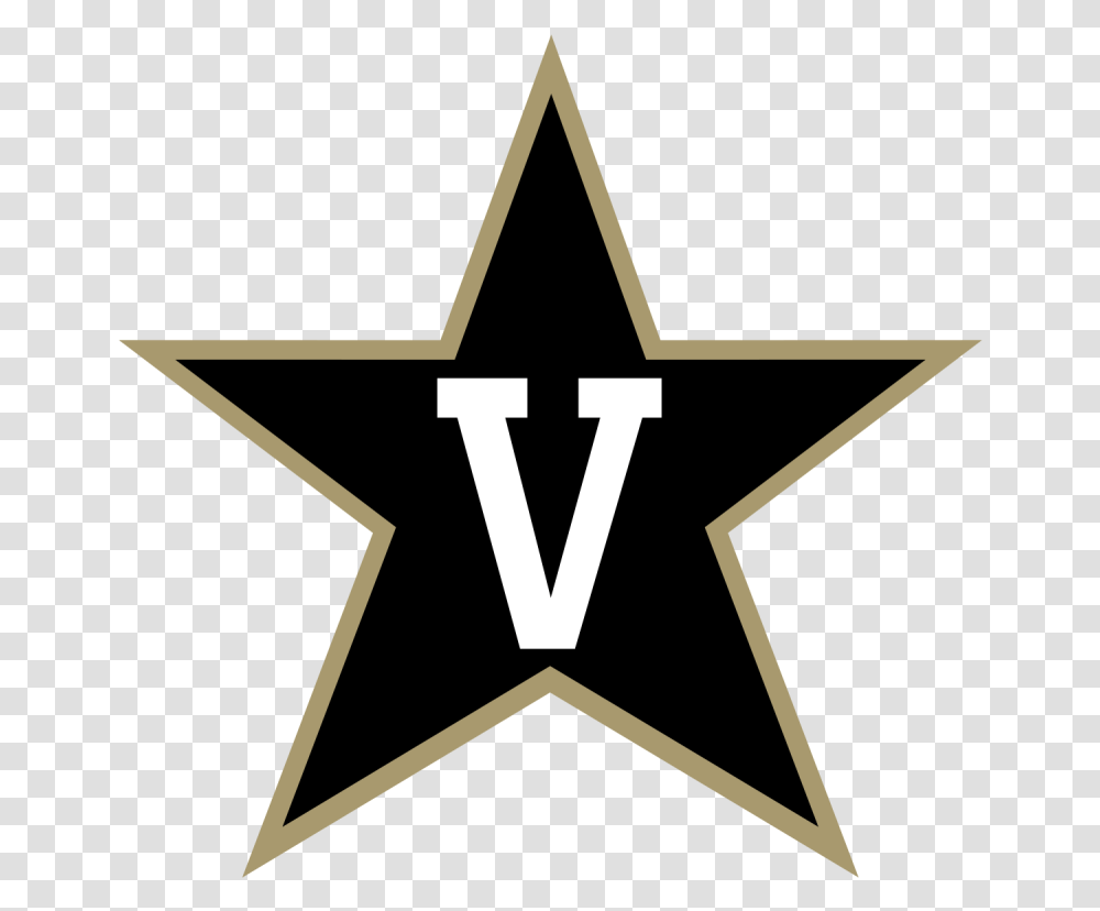 Logo Vanderbilt University, Star Symbol, Cross Transparent Png