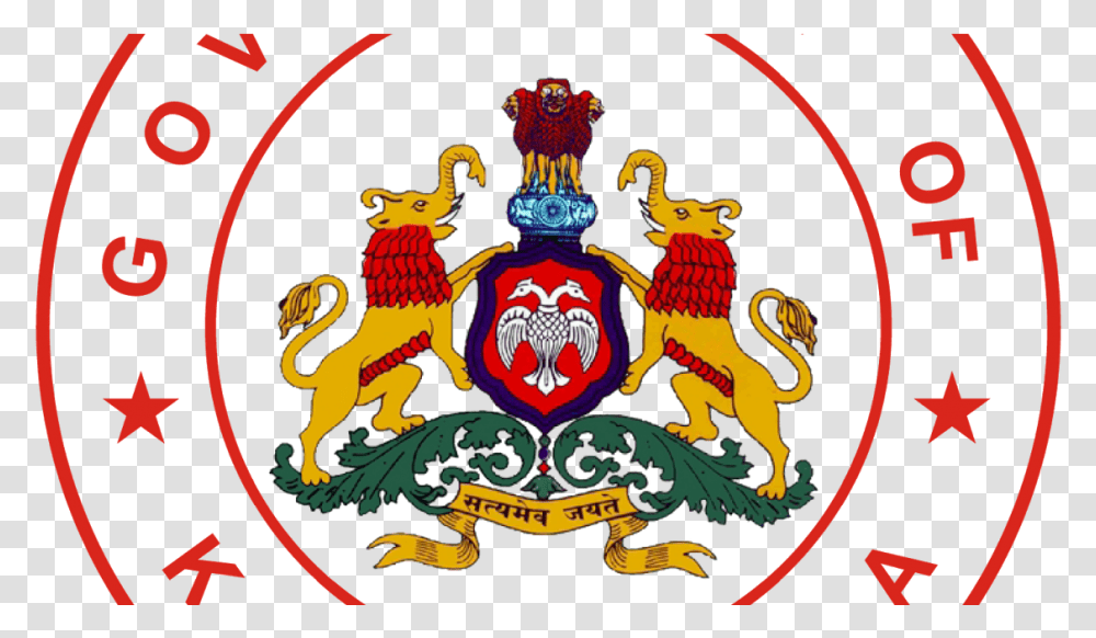 Logo Vector Government Of Karnataka Emblem, Poster, Advertisement, Trademark Transparent Png
