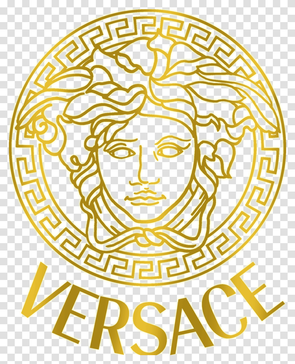 Logo Versace, Trademark, Emblem, Badge Transparent Png