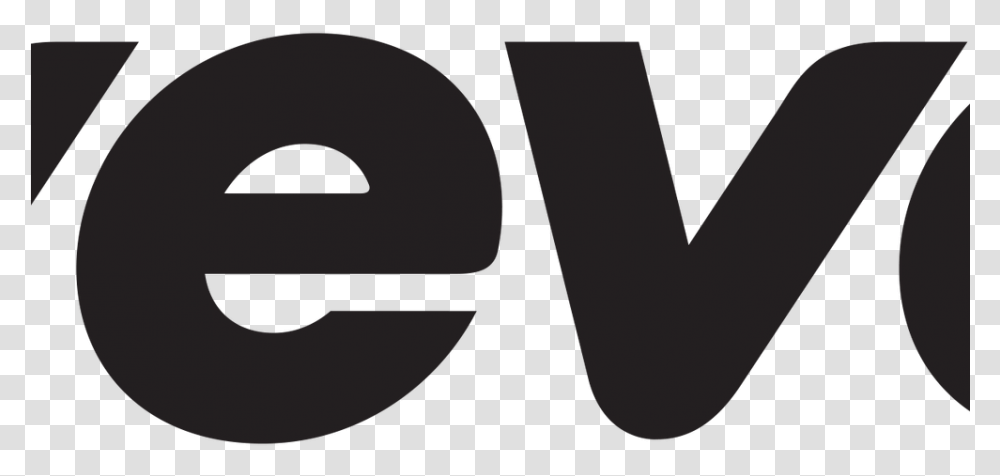 Logo Vevo 2016 Black And White Stock Vevo White, Alphabet, Number Transparent Png