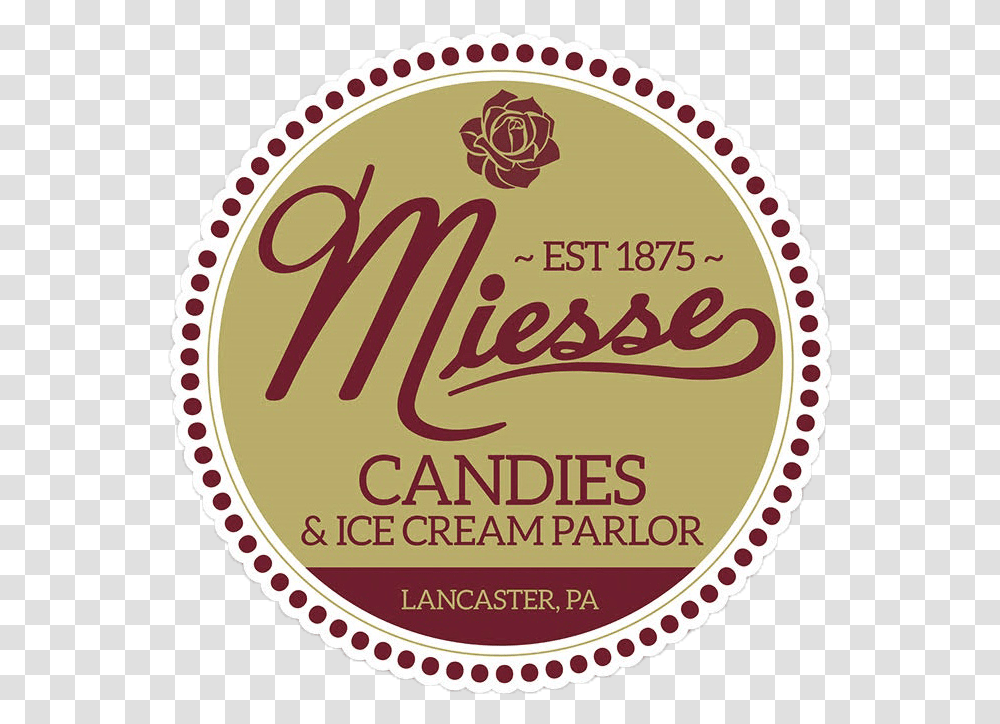 Logo W Dots Miesse Candies, Label, Trademark Transparent Png