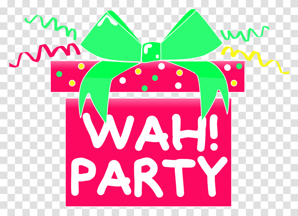 Logo Wahparty Wah Party, Gift Transparent Png