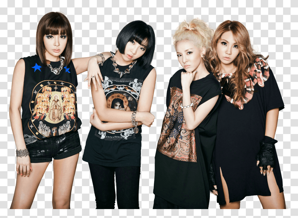 Logo Wallpapers 2017 Old Kpop Girl Groups With 4 Members, Clothing, Person, Female, Evening Dress Transparent Png