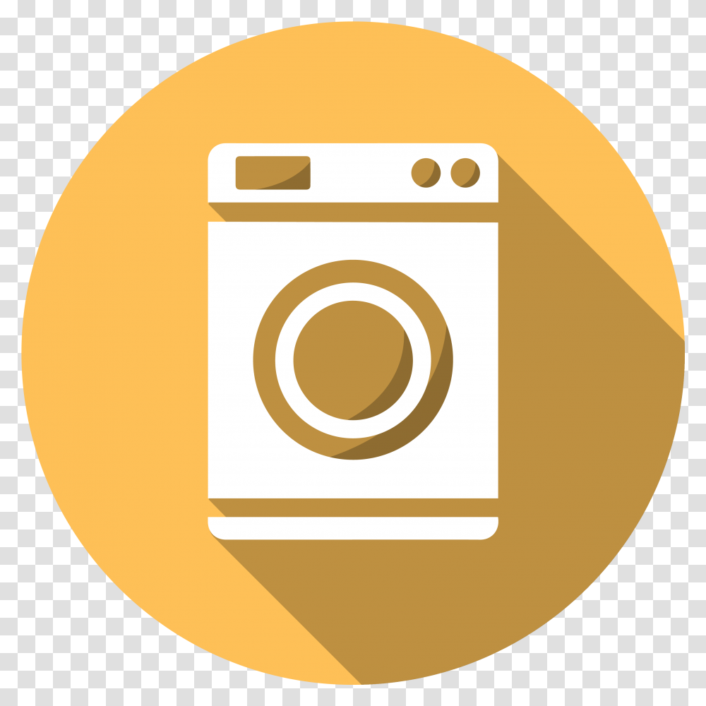 Logo Washing Machine Yellow, Label, Washer, Appliance Transparent Png