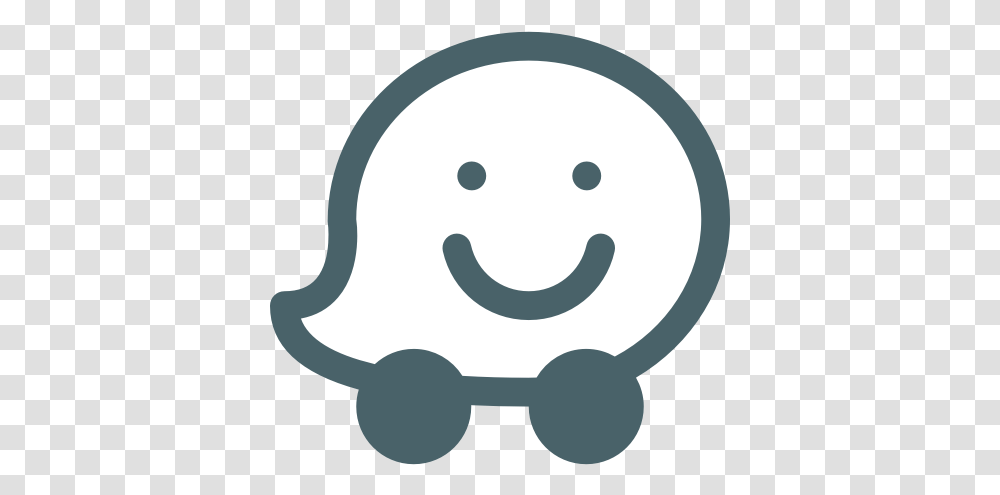 Logo Waze Icon Waze Icon, Symbol, Animal, Art, Graphics Transparent Png